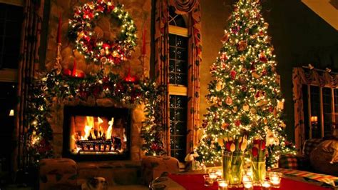 Download Cozy Christmas Tree Wallpaper