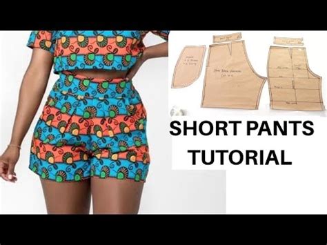 How to make a Short Pants Pattern | Pattern Drafting Tutorial | Easy ...