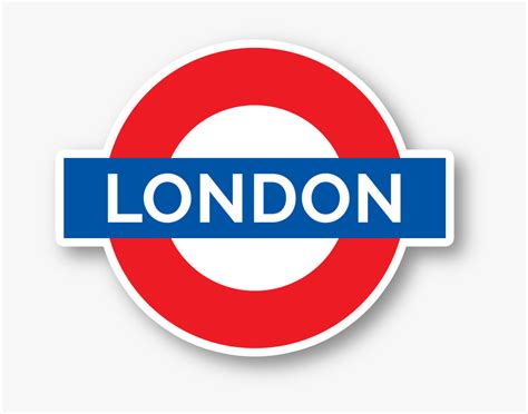 London Underground Vinyl Sticker - London Underground Symbol, HD Png ...