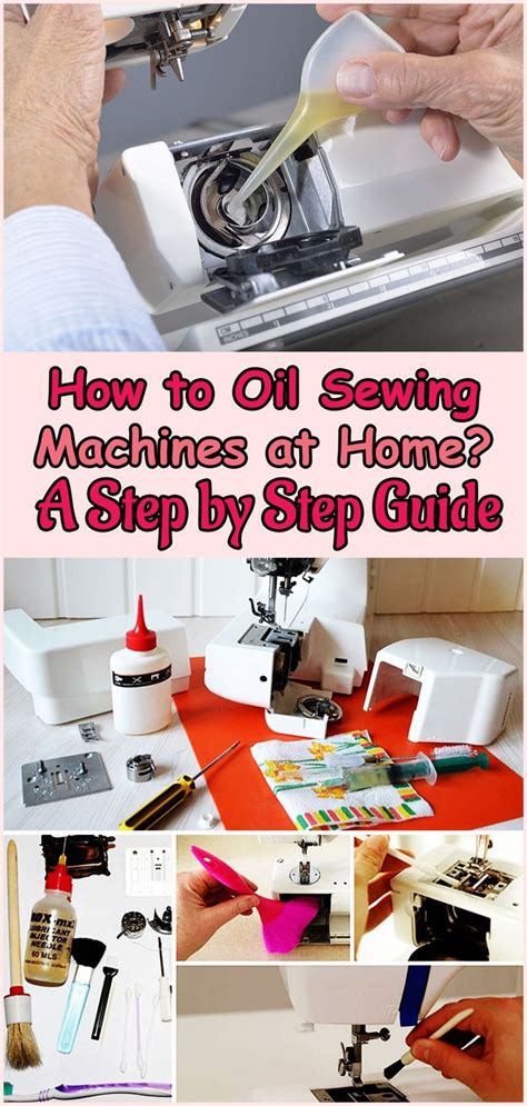 How to Oil Sewing Machines at Home? A Step by Step Guide | Sewing machine repair, Sewing basics ...