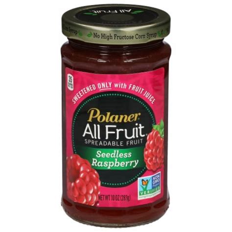 Polaner® All Fruit Seedless Raspberry Fruit Spread, 10 oz - Fred Meyer