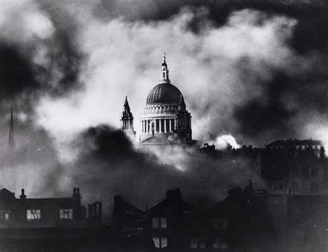 Herbert Mason (1891-1960) - St. Paul's Cathedral during the Blitz, 1940 ...