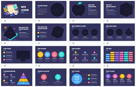 10+ Free Math PowerPoint Templates for Teachers | Just Free Slide