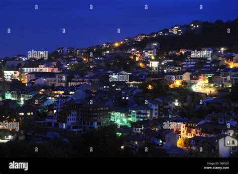 Veliko Tarnovo at Night Stock Photo - Alamy