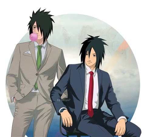 Madara and Obito - In suits by Lesya7 on DeviantArt