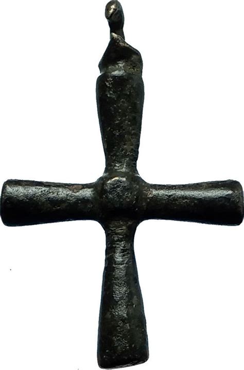 Ancient Christian Byzantine Medieval Bronze CROSS Artifact ca 1000-1100AD i66430 | Ancient ...