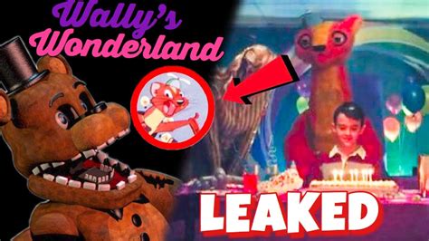 Five Nights Movie Vibes of LEAKED Wally's Wonderland Images - YouTube