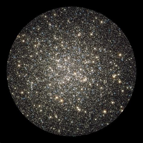 Globular Cluster M13, Hst Image Photograph by Nasaesastscihubble Heritage Team