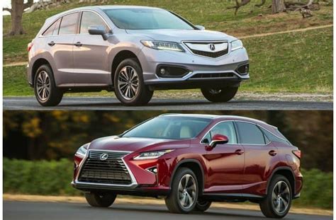 Acura MDX vs. Lexus RX: A Luxury Crossover Comparison