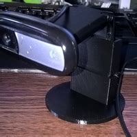 3D Printed Parametric Logitech C170 camera stand with extension by michal_houdek | Pinshape