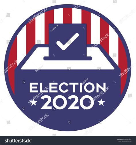 Election 2020 Ballot Box Vector Graphic Stock Vector (Royalty Free ...