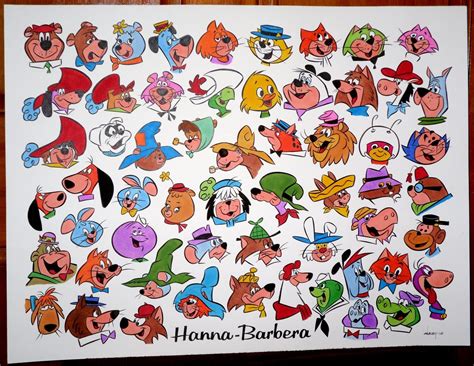 hanna barbera nostalgic coloring pages | ... Owsley Cartoon Art and More!: HANNA-BARBERA TV ...