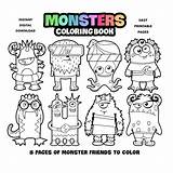 Printable Monster Coloring Pages Sketch Page sketch template