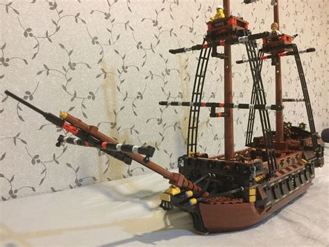 Lego Pirate Ship, Lego Moc, Legos, Pirates, Home Appliances, Ships ...