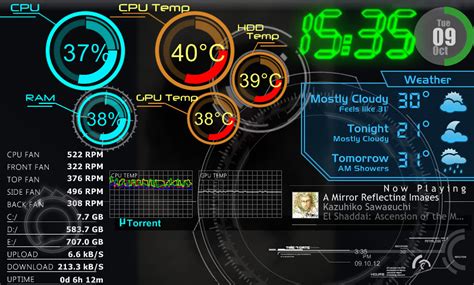 √99以上 rainmeter cpu and gpu temp 405629-Rainmeter cpu gpu temperature skin