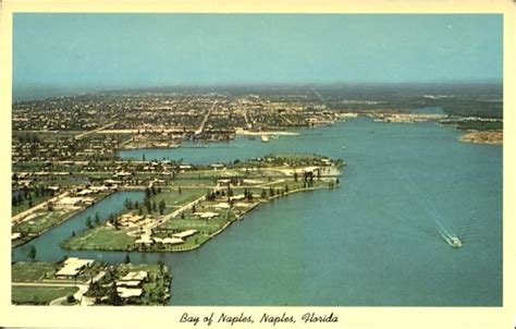 Aerial View Of Bay Of Naples Florida