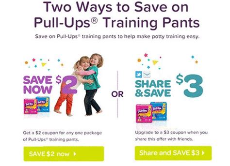 $3 off Huggies Pull-Ups coupon | Huggies pull ups, Pull ups diapers, Print coupons