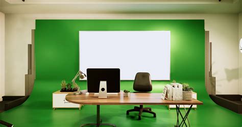 823 Office Background Video For Green Screen Pics - MyWeb