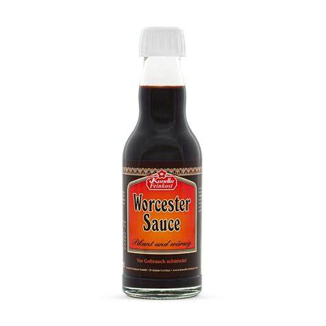 Worcester Sauce 200ml - Kunella Feinkost GmbH