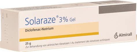 Solaraze Gel 3% 25g in der Adler Apotheke