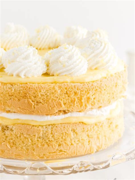 Lemon Sponge Cake - girl. Inspired.