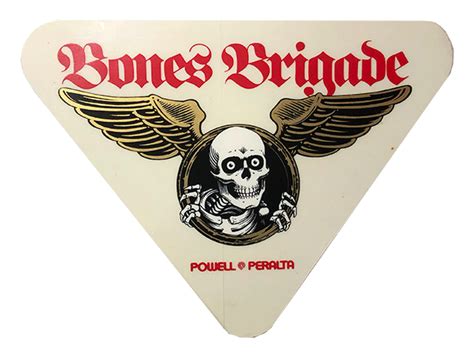 Vintage - Powell Peralta Bones Brigade sticker - SellerDoor