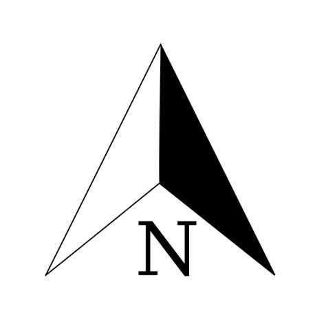 North arrow | Free SVG