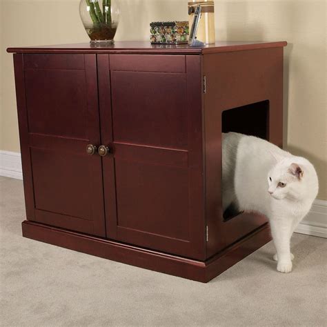 Meow Town Concord Cat Litter Box Cabinet | BaxterBoo