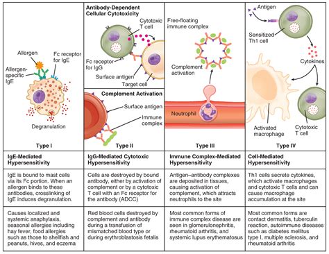 Diseases Associated with Depressed or Overactive Immune Responses ...