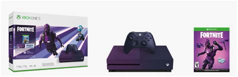 Xbox One X Fortnite Bundle - Xbox One S Fortnite Bundle, HD Png ...