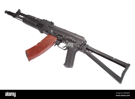Kalashnikov AK-105 modern assault rifle on white Stock Photo - Alamy