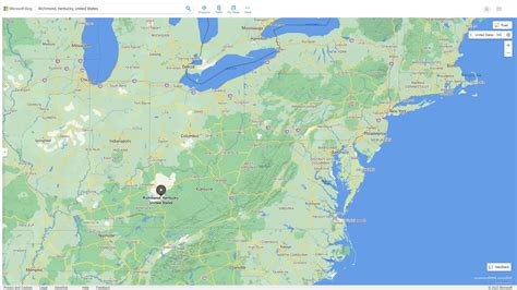 Richmond Kentucky Map - United States