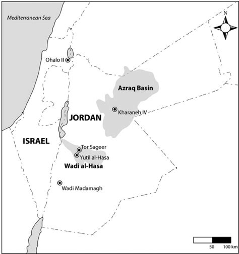 Map showing the approximate boundaries of the Azraq Basin and Wadi... | Download Scientific Diagram