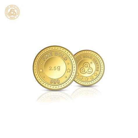 2.5GM Pure 24K Gold Coin Online with Live Rate & Free Delivery