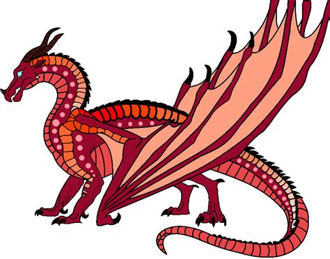 Wings of fire Oc: Rose (Skywing/Rainwing) by dcat12 on DeviantArt