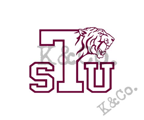 TSU svg TSU Alumna svg HBCU svg Football Studio Cut File | Etsy