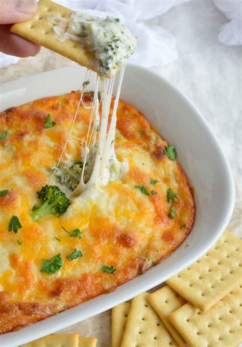 Broccoli Cheese Dip Recipe - WonkyWonderful