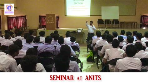 Engineers Hub Seminar at ANITS College - YouTube