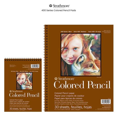 Strathmore 400 Series Colored Pencil Pads | Jerry's Artarama