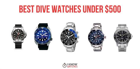 Best Dive Watches Under $500 - I Know Watches