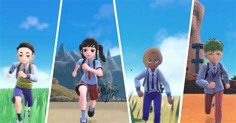 Pokemon Scarlet and Violet clothes - All outfits, hairstyles, and customization options