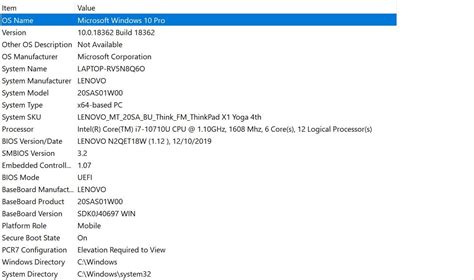 Lenovo X1 Yoga Gen 4 FHD - Disappointing Battery Life-English Community