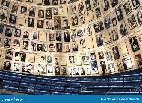 The Hall of Names in the Yad Vashem Holocaust Memorial Site in ...