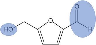 18 Hydroxymethylfurfural with its two functional groups: an aldehyde... | Download Scientific ...