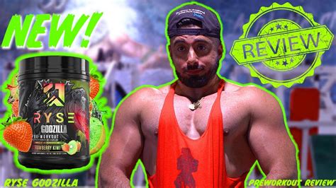 RYSE: Godzilla Pre Workout Review 🍓 New Flavor & Nutrition Facts 👑 King ...