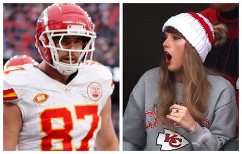 Taylor Swift's Reaction to Travis Kelce Getting Pushed on the Field ...