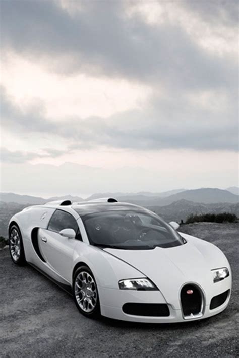 White Bugatti Veyron Wallpaper