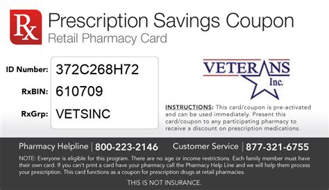 Discount Prescription Card - Veterans Inc.