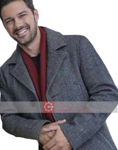 Timeless Christmas Charles Whitley Coat | Ryan Paevey Wool Coat