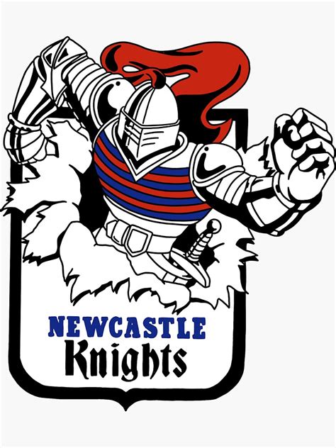 "Newcastle Knights Logo" Sticker for Sale by Jayke-x | Redbubble